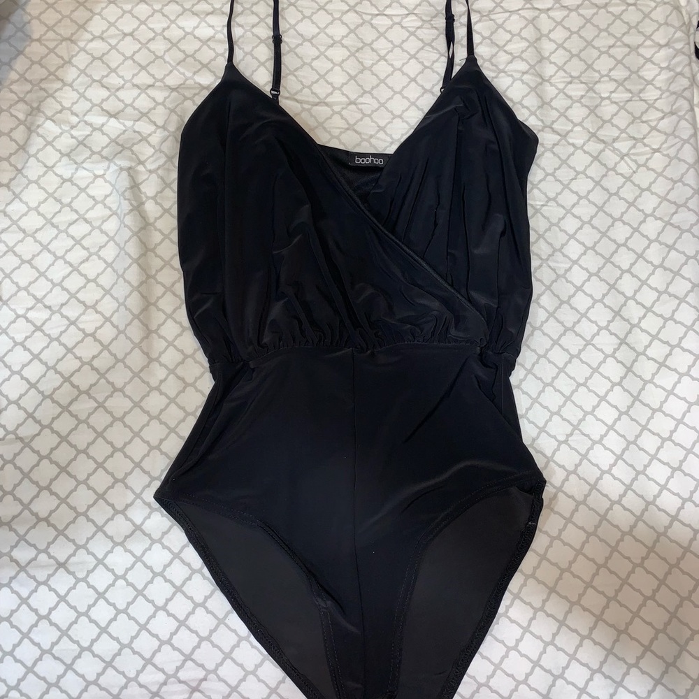 Wrap front bodysuit